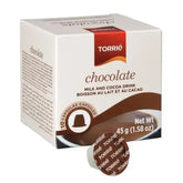 Instant Hot Chocolate Nespresso Compatible 10 Capsules  Adomoo